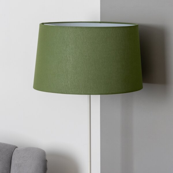 Brilagi - LED Stojací lampa CERIA 1xE27/40W/230V pr. 45 cm zelená/bílá