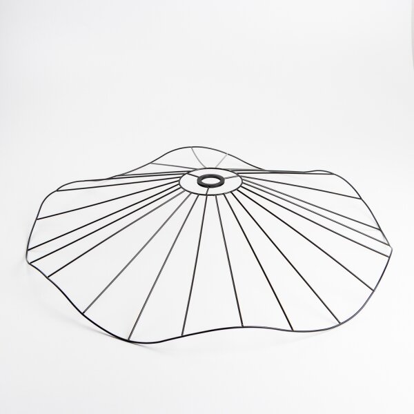 Brilagi - LED Přisazený lustr CERIA WIRE 1xE27/40W/230V pr. 80 cm černá