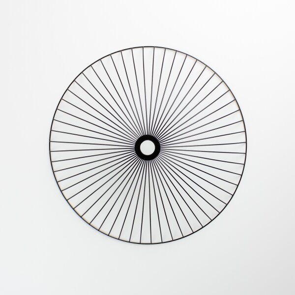 Brilagi - LED Přisazený lustr CERIA WIRE 1xE27/40W/230V pr. 60 cm černá