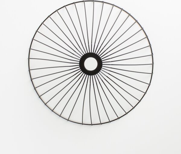 Brilagi - LED Přisazený lustr CERIA WIRE 1xE27/40W/230V pr. 45 cm černá