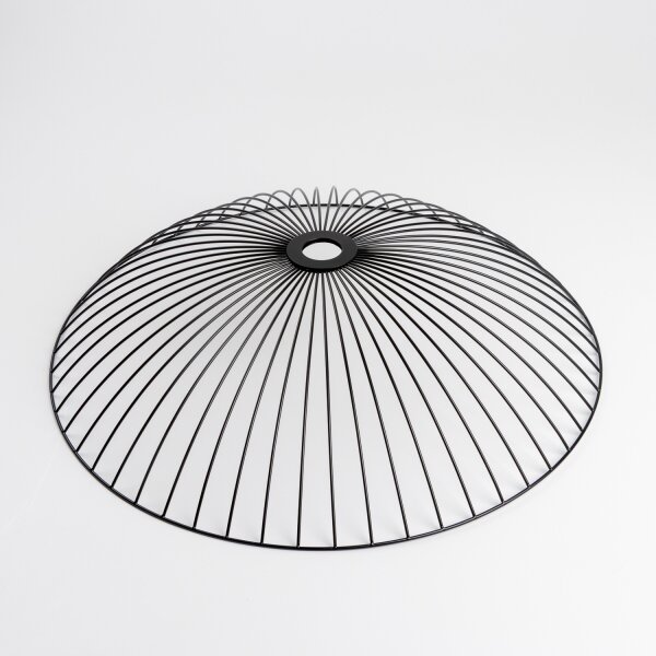 Brilagi - LED Přisazený lustr CERIA WIRE 1xE27/40W/230V pr. 60 cm černá