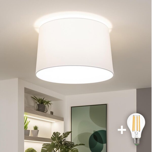 Brilagi - LED Přisazený lustr CERIA 1xE27/40W/230V pr. 45 cm bílá