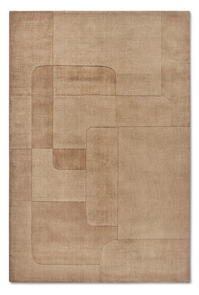 Béžový ručně tkaný vlněný koberec 120x170 cm Charlotte – Villeroy&Boch