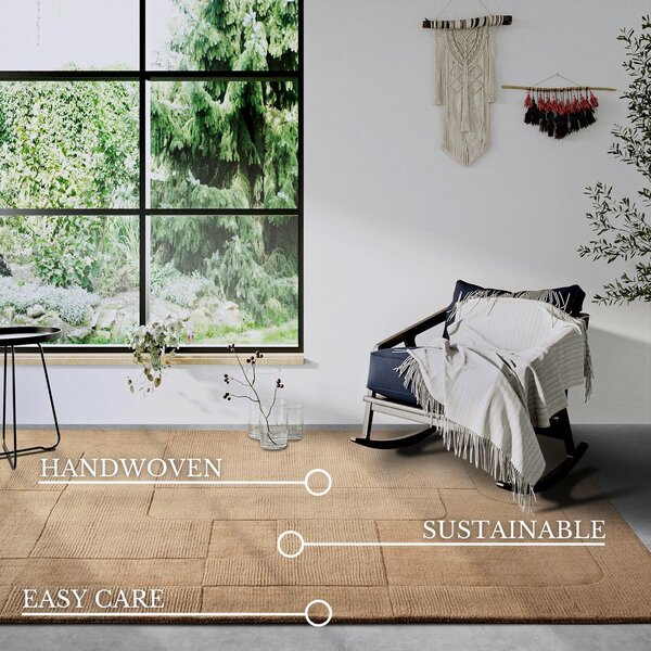 Béžový ručně tkaný vlněný koberec 120x170 cm Charlotte – Villeroy&Boch
