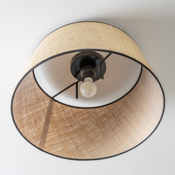 Brilagi - LED Přisazený lustr CERIA 1xE27/40W/230V pr. 50 cm béžová