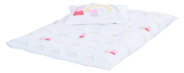 Bavlněné dětské povlečení do postýlky 100x135 cm Peppa Pig – Roba