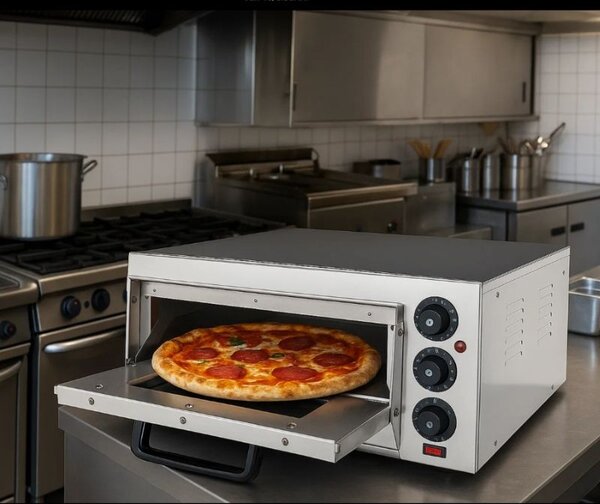 Profesionální elektrická pec na pizzu, 2000 W
