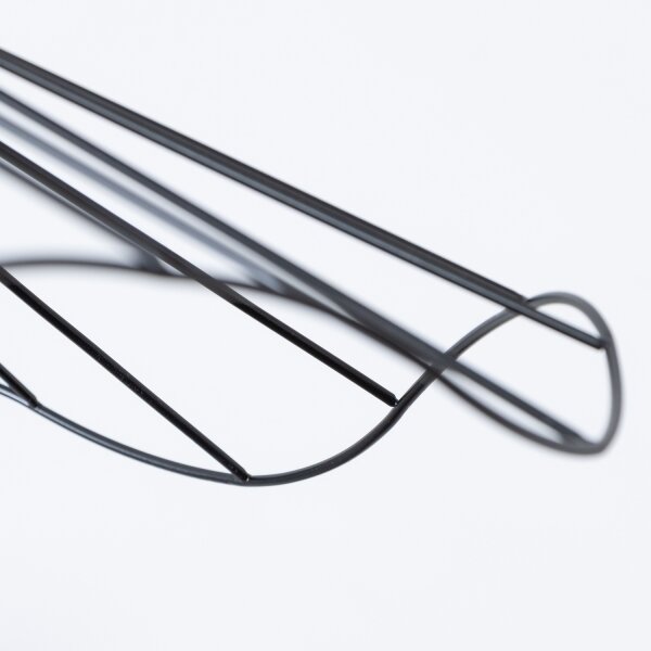 Brilagi - LED Lustr na lanku CERIA WIRE 1xE27/40W/230V pr. 60 cm černá