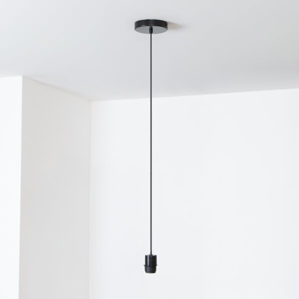 Brilagi - LED Lustr na lanku CERIA 1xE27/40W/230V pr. 25 cm bílá