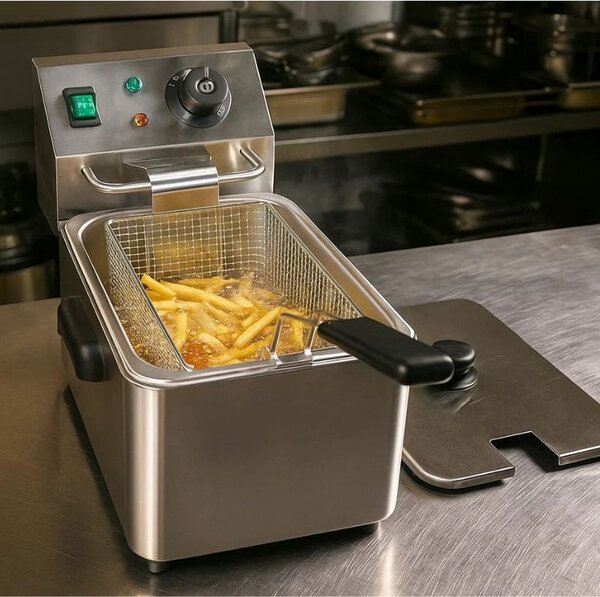 Profesionální elektrická fritéza 4 l, 2000 W