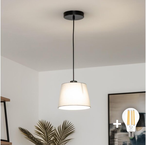 Brilagi - LED Lustr na lanku CERIA 1xE27/40W/230V pr. 20,5 cm šedá