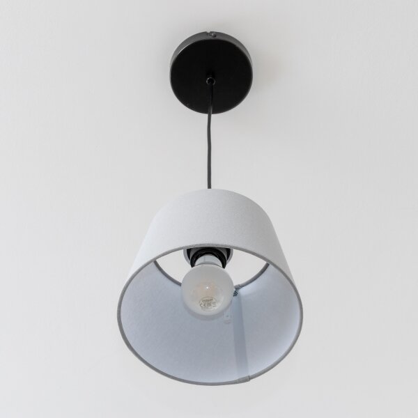 Brilagi - LED Lustr na lanku CERIA 1xE27/40W/230V pr. 20,5 cm šedá