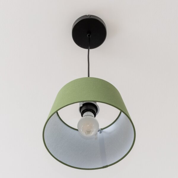 Brilagi - LED Lustr na lanku CERIA 1xE27/40W/230V pr. 25 cm zelená
