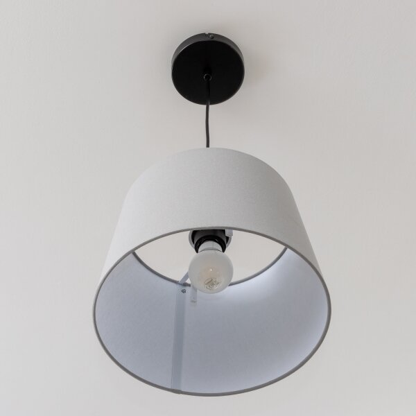 Brilagi - LED Lustr na lanku CERIA 1xE27/40W/230V pr. 30 cm šedá