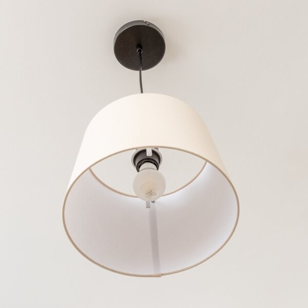 Brilagi - LED Lustr na lanku CERIA 1xE27/40W/230V pr. 30 cm béžová