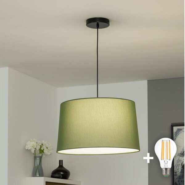 Brilagi - LED Lustr na lanku CERIA 1xE27/40W/230V pr. 45 cm zelená