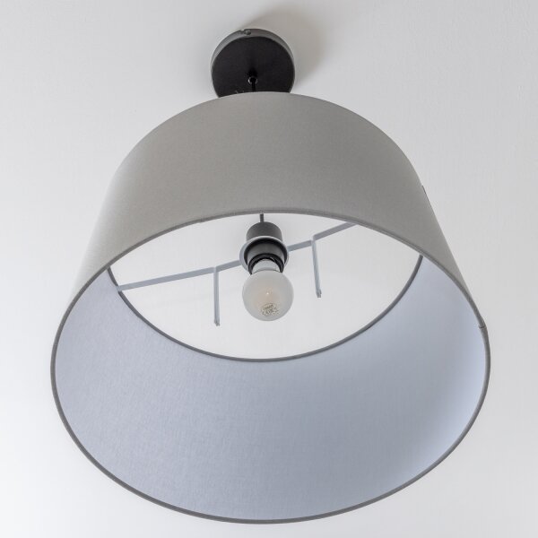 Brilagi - LED Lustr na lanku CERIA 1xE27/40W/230V pr. 45 cm šedá