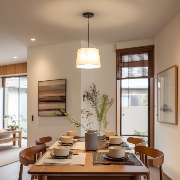 Brilagi - LED Lustr na lanku CERIA 1xE27/40W/230V pr. 30 cm béžová