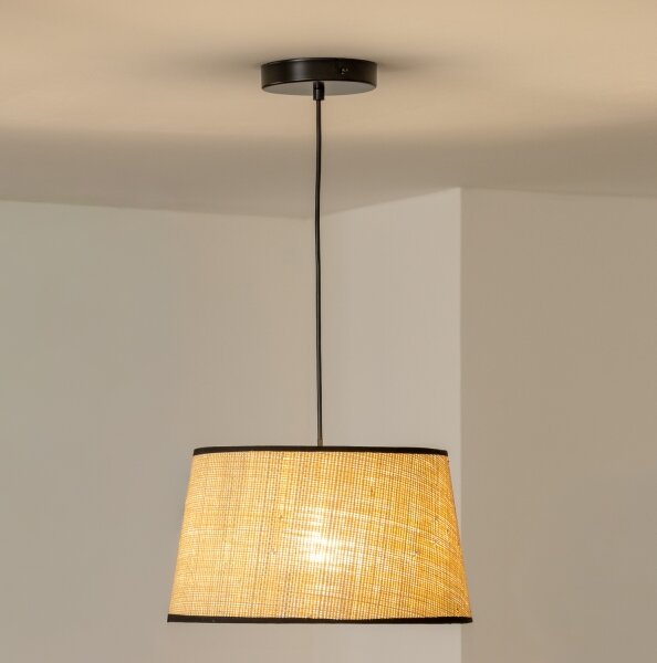 Brilagi - LED Lustr na lanku CERIA 1xE27/40W/230V pr. 35 cm béžová