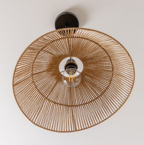 Brilagi - LED Lustr na lanku CERIA BOHO 1xE27/40W/230V pr. 50 cm hnědá