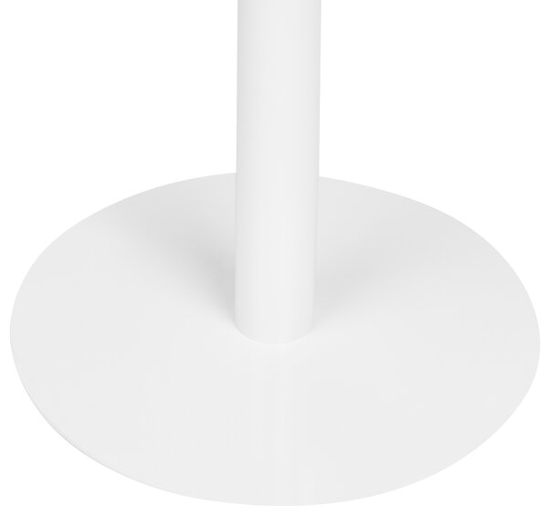 Barový stůl MORELLA Světle hnědá/Bílá 80 cm 80 cm