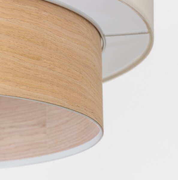 Brilagi - LED Lustr na lanku CERIA 1xE27/40W/230V pr. 50 cm bílá/béžová