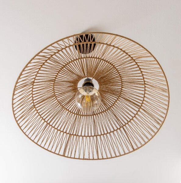 Brilagi - LED Lustr na lanku CERIA BOHO 1xE27/40W/230V pr. 70 cm hnědá