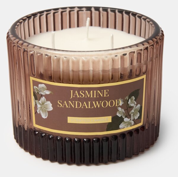 Sinsay - Vonná svíčka Jasmine Sandalwood - hnědá