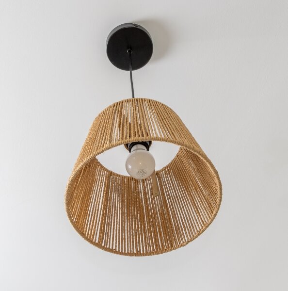 Brilagi - LED Lustr na lanku CERIA BOHO 1xE27/40W/230V pr. 28 cm hnědá