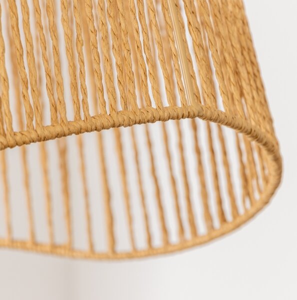 Brilagi - LED Lustr na lanku CERIA BOHO 1xE27/40W/230V pr. 50 cm hnědá