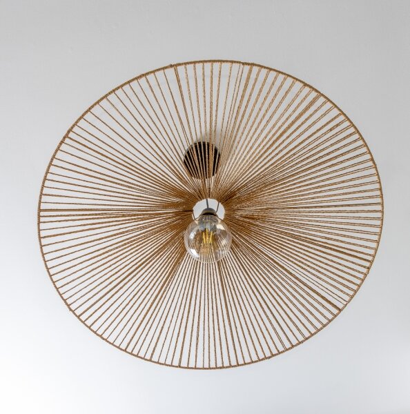 Brilagi - LED Lustr na lanku CERIA BOHO 1xE27/40W/230V pr. 90 cm hnědá