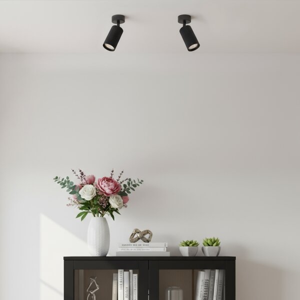 Brilagi - Bodové svítidlo SELE MODERN 1xGU10/30W/230V černá