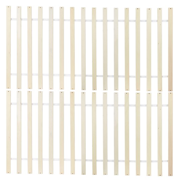 Postel Borovicové dřevo GIULIA 160 x 200 cm Tmavě hnědá
