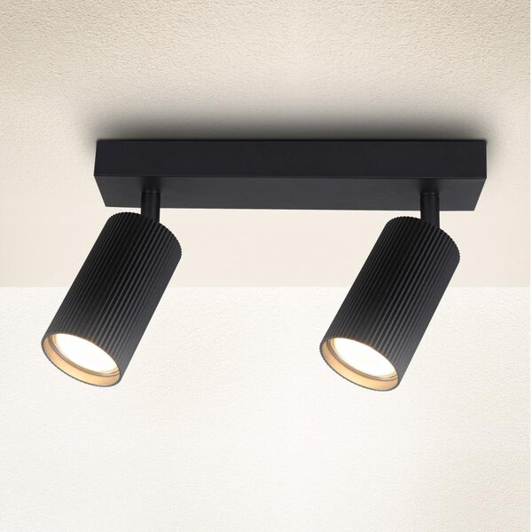 Brilagi - Bodové svítidlo SELE MODERN 2xGU10/30W/230V černá