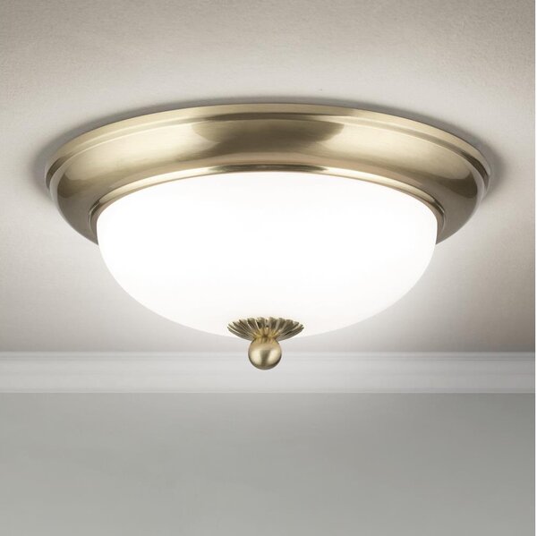 Orion - Stropní svítidlo EMPIRA 2xE14/40W/230V pr. 26,5 cm mosaz