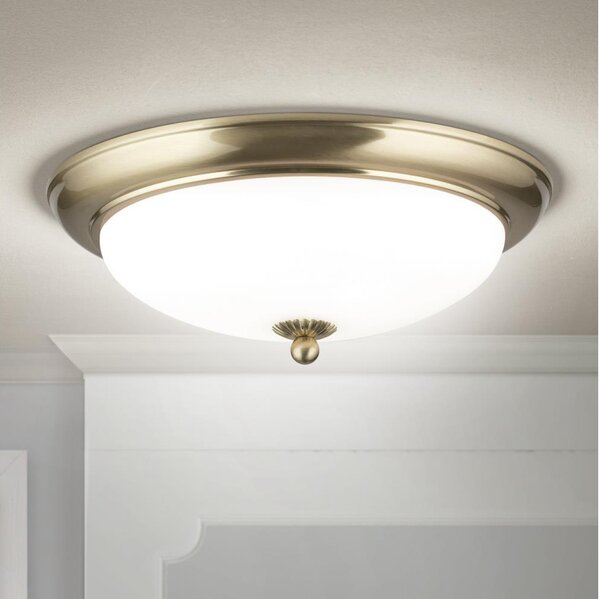 Orion - Stropní svítidlo EMPIRA 2xE27/40W/230V pr. 35,5 cm mosaz