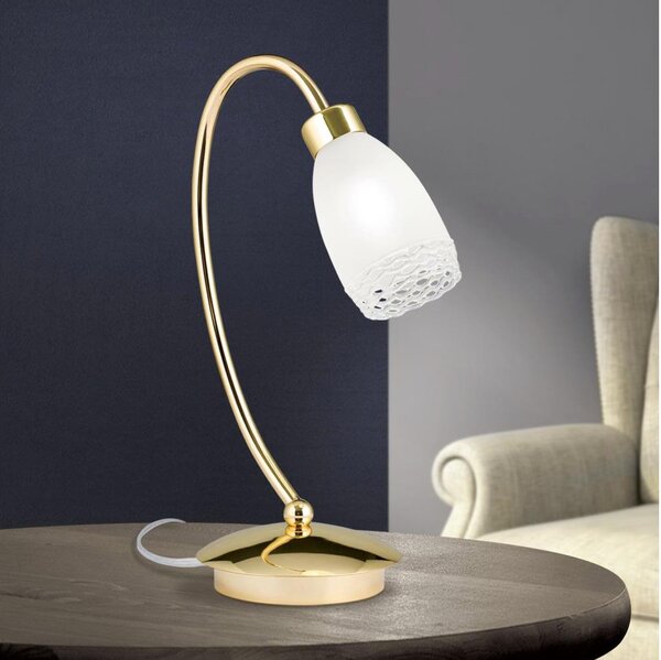 Orion - Stolní lampa CARLA 1xG9/28W/230V zlatá