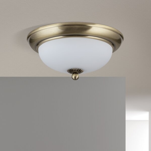 Orion - Stropní svítidlo EMPIRA 2xE14/40W/230V pr. 26,5 cm bronz