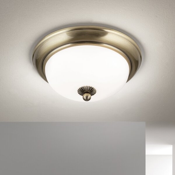 Orion - Stropní svítidlo EMPIRA 2xE14/40W/230V pr. 26,5 cm bronz