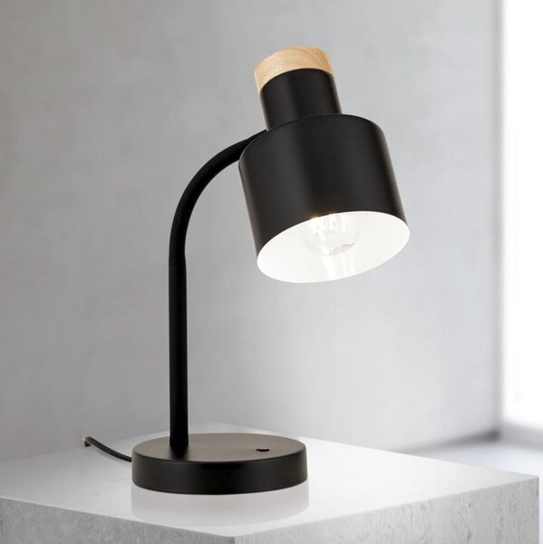 Orion - Stolní lampa GILI 1xE27/40W/230V černá