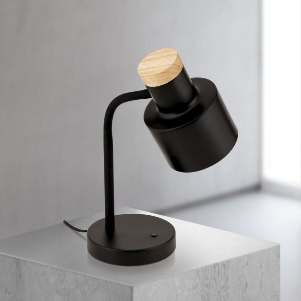 Orion - Stolní lampa GILI 1xE27/40W/230V černá
