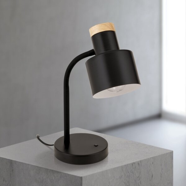 Orion - Stolní lampa GILI 1xE27/40W/230V černá
