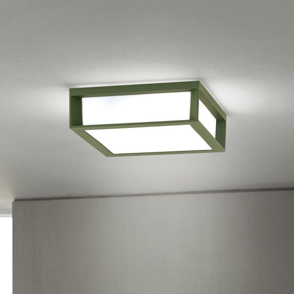 Orion - Venkovní svítidlo HENRY 2xE27/15W/230V 26x26 cm IP44 zelená