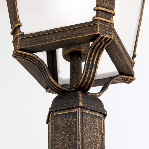 Orion - Venkovní lampa AIKO 1xE27/60W/230V 240 cm IP23 bronz/patina