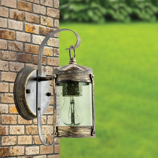 Orion - Venkovní nástěnná lampa TAVERNA 1xE27/60W/230V IP23 bronz/patina
