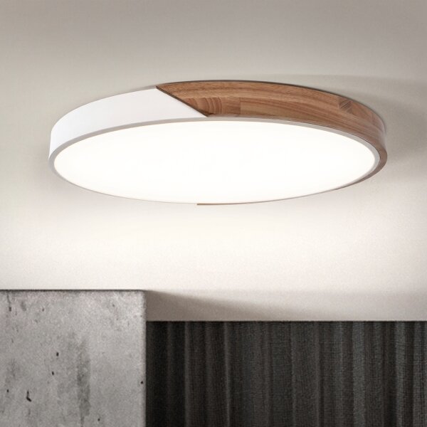 Brilagi - LED Stmívat. svítidlo PILANA LED/60W/230V dub/bílá pr. 60 cm + DO
