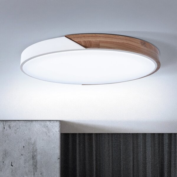 Brilagi - LED Stmívat. svítidlo PILANA LED/60W/230V dub/bílá pr. 60 cm + DO