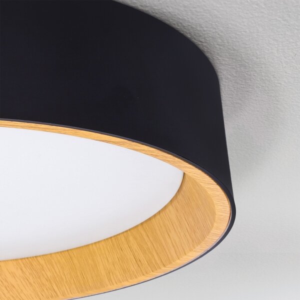Brilagi - LED Stmívat. stropní svítidlo LARIOS LED/72W/230V černá pr. 59 cm + DO