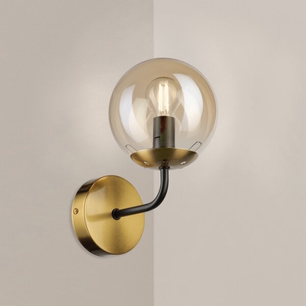 Brilagi - Nástěnná lampa MALIVA 1xE14/15W/230V zlatá