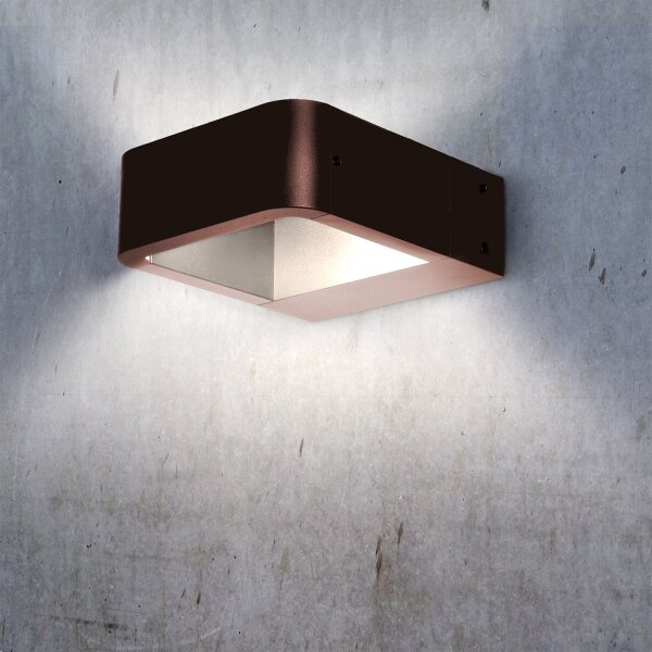 Brilagi - LED Venkovní svítidlo BARI LED/7W/230V 3000/4000/6000K hnědá IP54